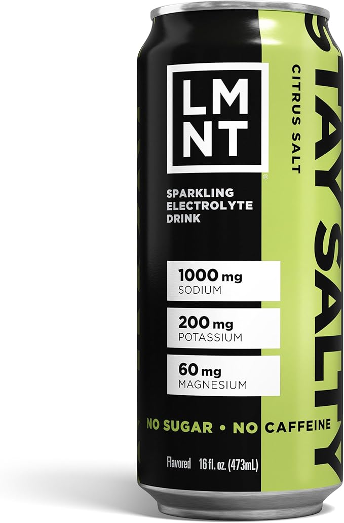 LMNT Sparkling Electrolyte Drink - Citrus Salt | 12-Count - Bloomnest