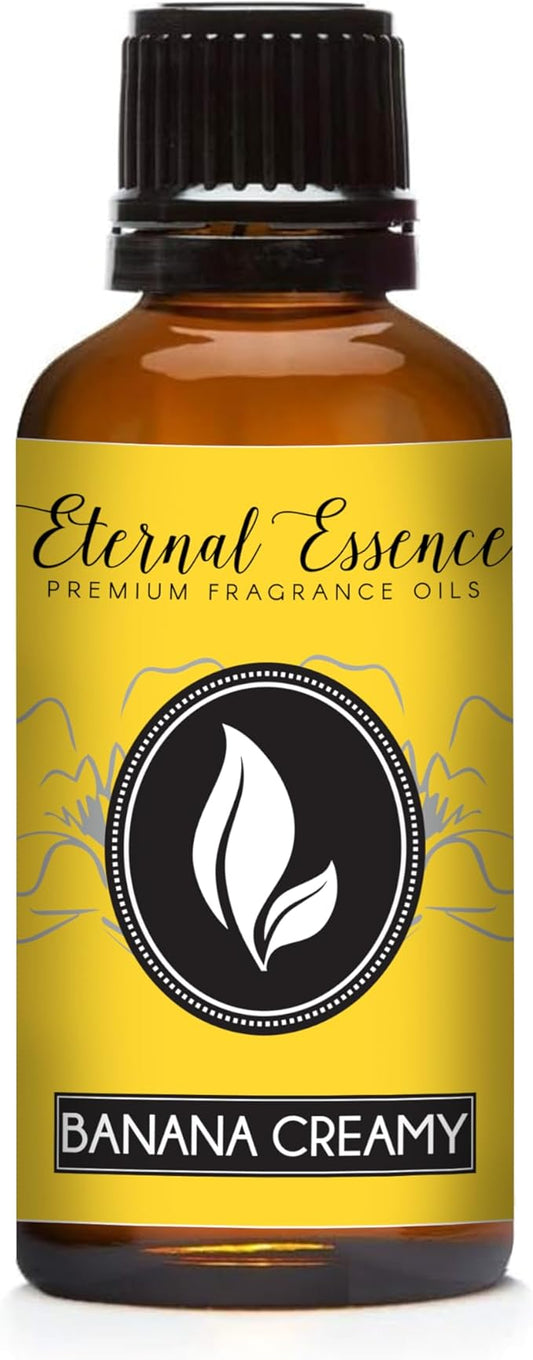 Eternal Essence Oils Banana Creamy 30ml Premium Fragrance Oil - for Candle, Soap Making, Aromatherapy, Diffusers, Home Care, & Humidifiers EternalEssenceOils