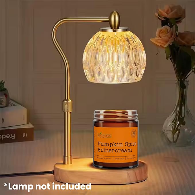 Wickless Candles for Candle Warmer Lamp, Many Scents to Choose, 100% Non-Toxic Soy Wax, Scented Candle Melts for Warming Plate, Handmade in The USA (Pumpkin Spice Buttercream) - Bloomnest
