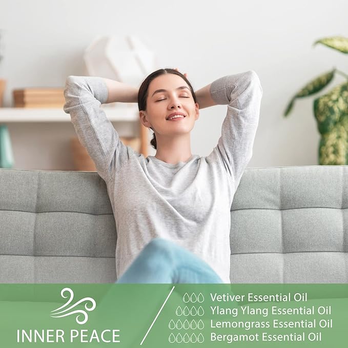PHATOIL 100ML Ylang Ylang Essential Oil, Premium Essential Oils for Diffuser, Humidifier, 3.38fl.oz Scented Oils for Soap, Candle Making PHATOIL
