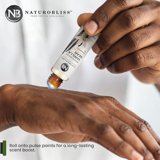 NaturoBliss Vanilla Perfume, Fragrance Oil Roll On 10 ml - Bloomnest