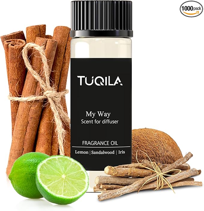 Hotel Luxury Waterless Diffuser Oil My Way 20ML Sampler, Essential Scent Oil Usage Cold Air Waterless Diffuser, Scents Oils Home Fragrance Refill - Bloomnest