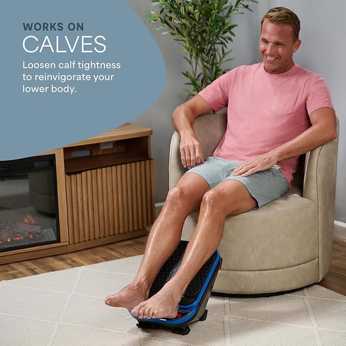 LifePro Foot Massager for Neuropathy - Relaxing Calf and Foot Therapy with Heat Option for Maximum Soothing Relief - Massager for Blood Circulation and Revitalization - Bloomnest