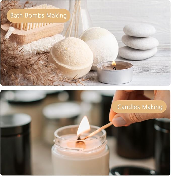 Warm Cotton Fragrance Oil - ESSLUX Aromatherapy Essential Clean Scented Oils for Diffuser, Massage, Soap, Candle Making Scents, Perfume, Home Fragrance, 30 ml - Bloomnest