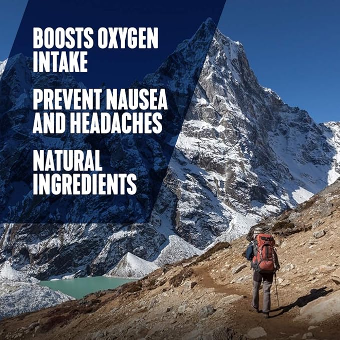 OxyBoost Complex. Altitude Formula for Acclimation to Ski or Mountain Trips with Vitamin C, Alpha Lipoic Acid (60 Servings)… - Bloomnest
