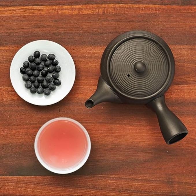 Senbird Premium Kuromamecha - Japanese Black Soybean Tea - From Hokkaido, Japan - Loose Leaf Kuromame in Airtight Tea Tin (5.3oz/150g) - Bloomnest