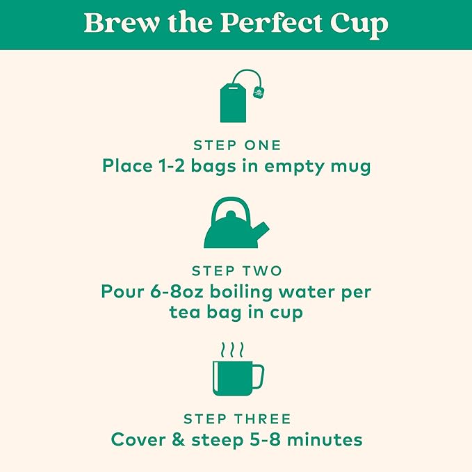 ORGANIC INDIA Tulsi Peppermint Tea - Caffeine Free Herbal Mint Tea - Stress Relieving Holy Basil, Immune & Digestion Support, Vegan, USDA Certified Organic, Fairtrade - 18 Infusion Bags, 3 Pack - Bloomnest