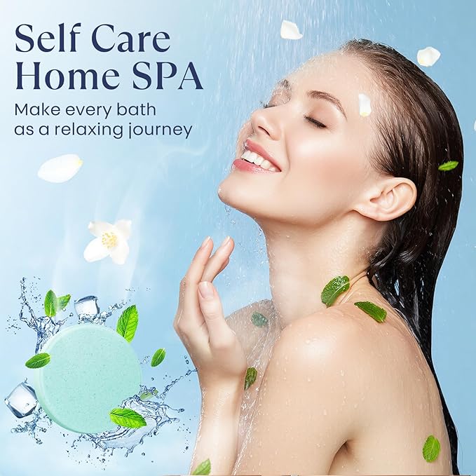 Shower Steamers Aromatherapy, Christmas Birthday White Elephant Gifts for Adults Women Teen Girls Mom, Stocking Stuffers for Women, Relaxation SPA Self Care Natural Essential Oils Bath Bombs