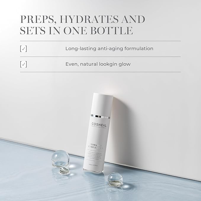 Hydrating Complex Mist 4.73 fl oz, Facial Toner spray with 6 Types of Hyaluronic Acids & Peptides, Lightweight Hydration, Soothing, Refreshing, Sensitive Skin, Korean Skin care - Bloomnest
