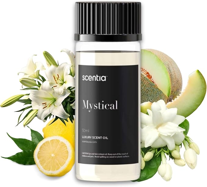 Scentia Hotel Diffuser Oil Inspired by The Wynn, Las Vegas Hotel - 50 mL 1.69 fl oz - Fragrance Oil Blend for Cold Waterless Diffusers-Mystical - Bloomnest