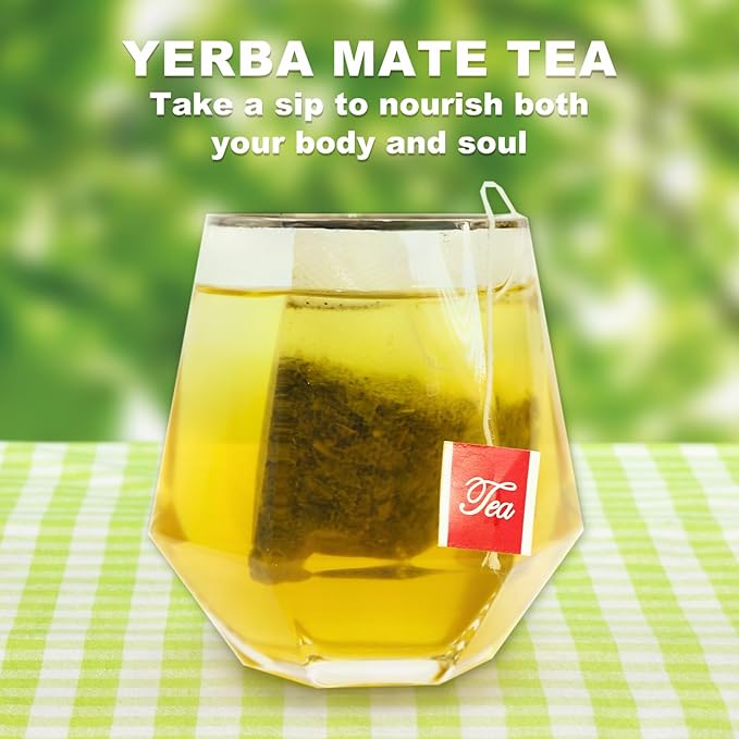 TEARELAE - Yerba Mate Tea - 3g x 50 Count - 100% Pure Unsmoked Yerba Mate Tea Bag - Country of Origin Argentina - Rich In Nutrients & Boost Energy - Bloomnest