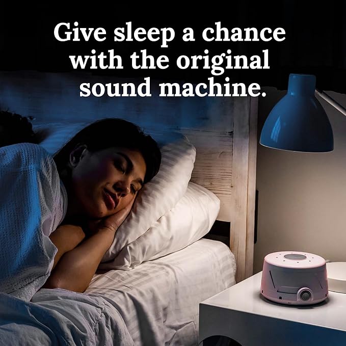 Yogasleep Dohm Classic (Pink) The Original White Noise Machine, Soothing Natural Sound from A Real Fan, Noise Cancelling for Office Privacy, Travel & Meditation, Sleep Therapy for Adults & Baby - Bloomnest