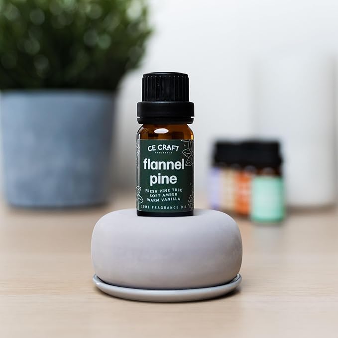CANDECraftCo Premium Fragrance Oil – Diffuser Oils Fragrances Scented for Home, Candle Soap Making Supplies, Aromatherapy Blends for House (0.34 Fl Oz) (2-Pack, Apple + Mahogany) - Bloomnest