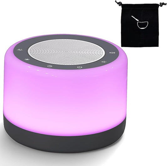 Tibetan Meditation Singing Bowls Machine - Plays 8 Different Bowls Sound for Yoga, Meditation, Mindfulness, Healing, Chakra Healing, Stress Relief, Timer and Memory Features for Women/Men, by Vangoa