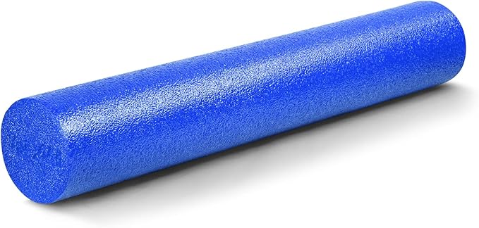 Yes4All Medium Firm Round PE Foam Roller 12, 18, 24, 36 Inches for Pilates, Yoga, Stretching, Balance & Core Exercises - Bloomnest