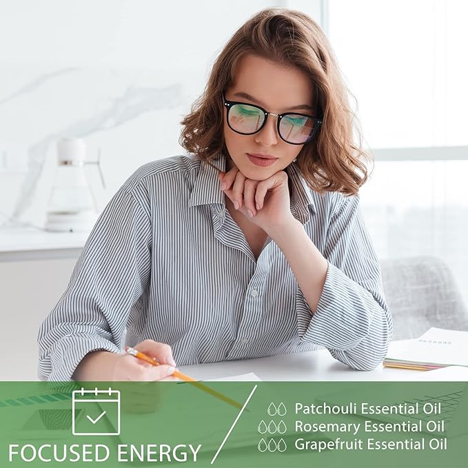 Rosemary Essential Oil 1.01fl.oz/30ml, PHATOIL Premium Rosemary Oils Long Lasting Scents for Aromatherapy, Diffuser, DIY Soap and Candle Making PHATOIL
