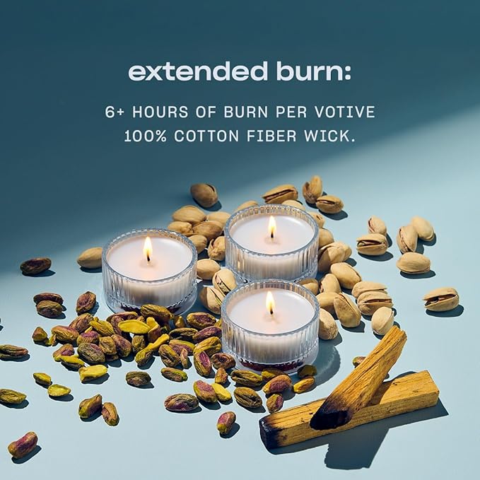 Heal The Way Votives Luxury Scented Candles by Snif, Gourmand and Ambery, Warm and Calming Candles - Bloomnest