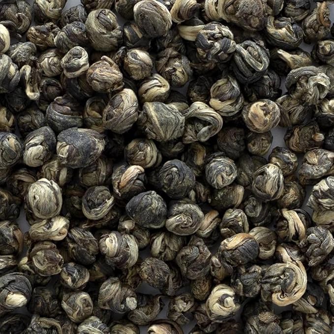 Frontier Co-op Organic Jasmine Pearls Green Tea, 16 Oz, Bulk Bag - Bloomnest