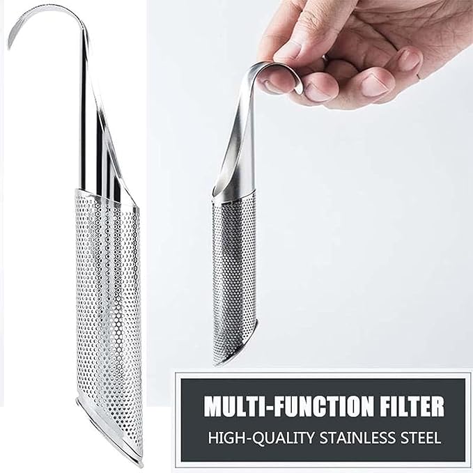 3PCS Stainless Steel Tea Diffuser & Strainers, Long-handle Filters for Loose Leaf Tea, Coffee, Spices - Bloomnest