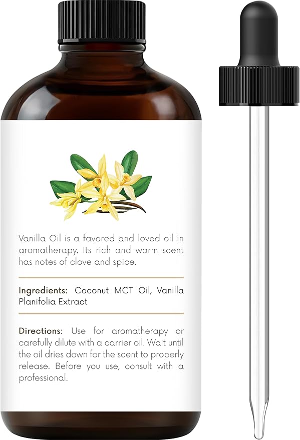 Handcraft Blends Vanilla Essential Oil – 1 Fl Oz – Pure and Natural Mix – Premium Grade Essential Oil for Diffuser and Aromatherapy, Skin, Massage, Candle and Soap Making Fragrance - Bloomnest