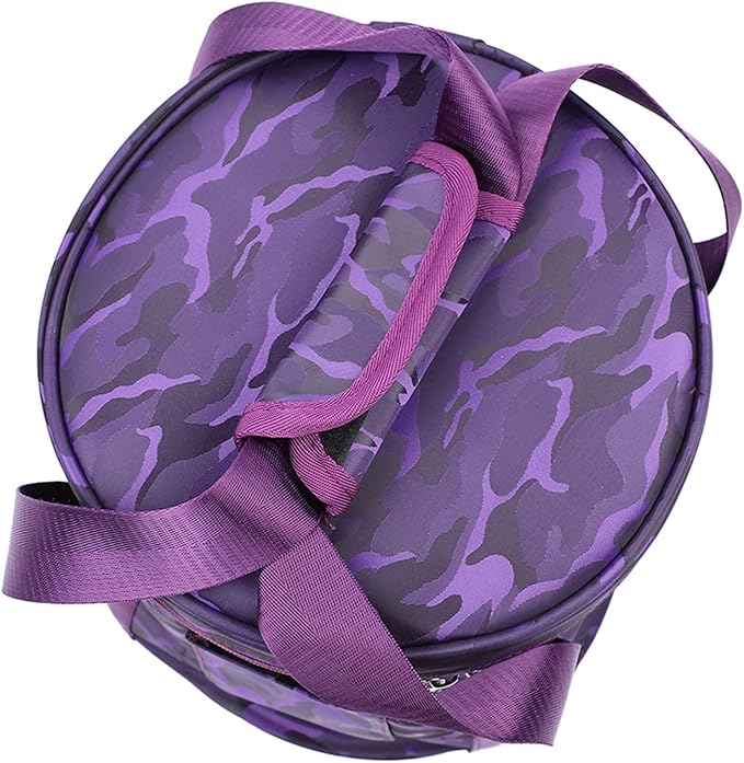 Singing Bowl Storage Bag, Music Bowl Bag with Dual Design, Portable Handle, Crystal Singing Bowl Carrying Case, 2 External Po - Bloomnest