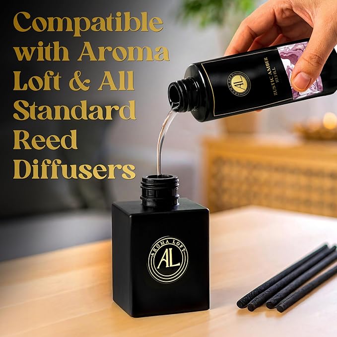 Reed Diffuser Refill, Diffuser Refills Liquid, Air Freshener Oil 4 oz, Fragrance Oil Diffuser (Fresh Linen) - Bloomnest