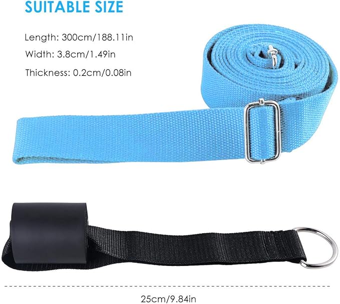 Leg Stretcher, Door Flexibility & Stretching Leg Strap - Great for Ballet Cheer Dance Gymnastics or Any Sport Leg Stretcher Door Flexibility Trainer Premium Stretching Equipment - Bloomnest
