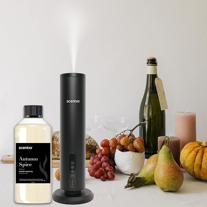 Scentia Autumn Spice Essential Oil – 500ml Fall Blend with Pumpkin Spice Notes | Diffuser Oil for Home, Halloween & Thanksgiving Décor | Aromatherapy, Candle & Soap Making Scentia