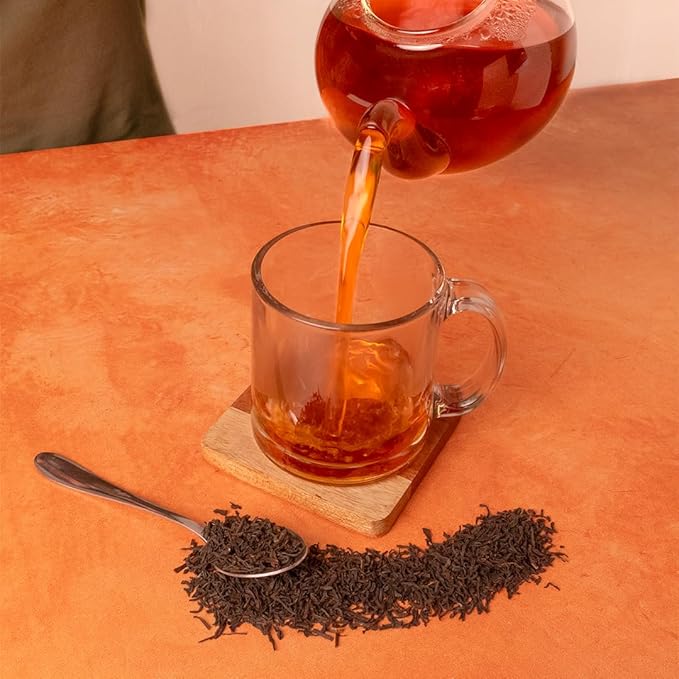 Organic Positively Tea Company, Assam TGFOP Black Tea, Loose Leaf, 4 Ounce - Bloomnest