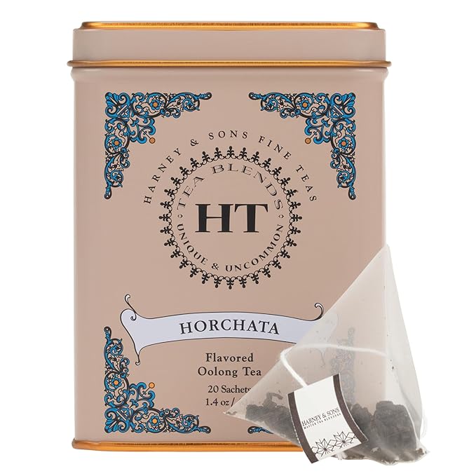 Harney & Sons Horchata, Flavored Oolong Tea, HT Line, 20 sachets - Bloomnest
