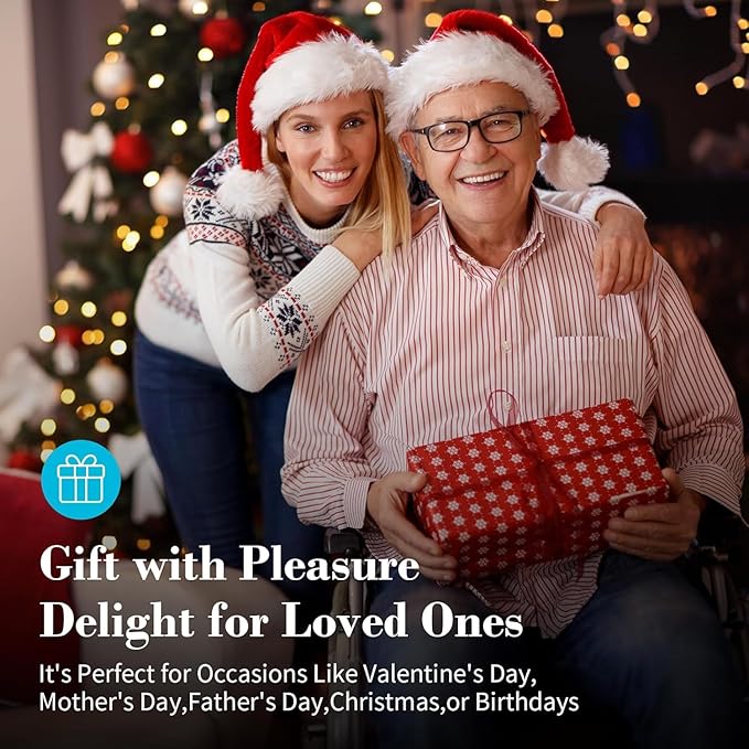 Neck Massager with Heat - Cordless Shiatsu Massage for Neck Back and Shoulder, Rechargeable Kneading Massager for Pain Relief, Gift for Mom Dad