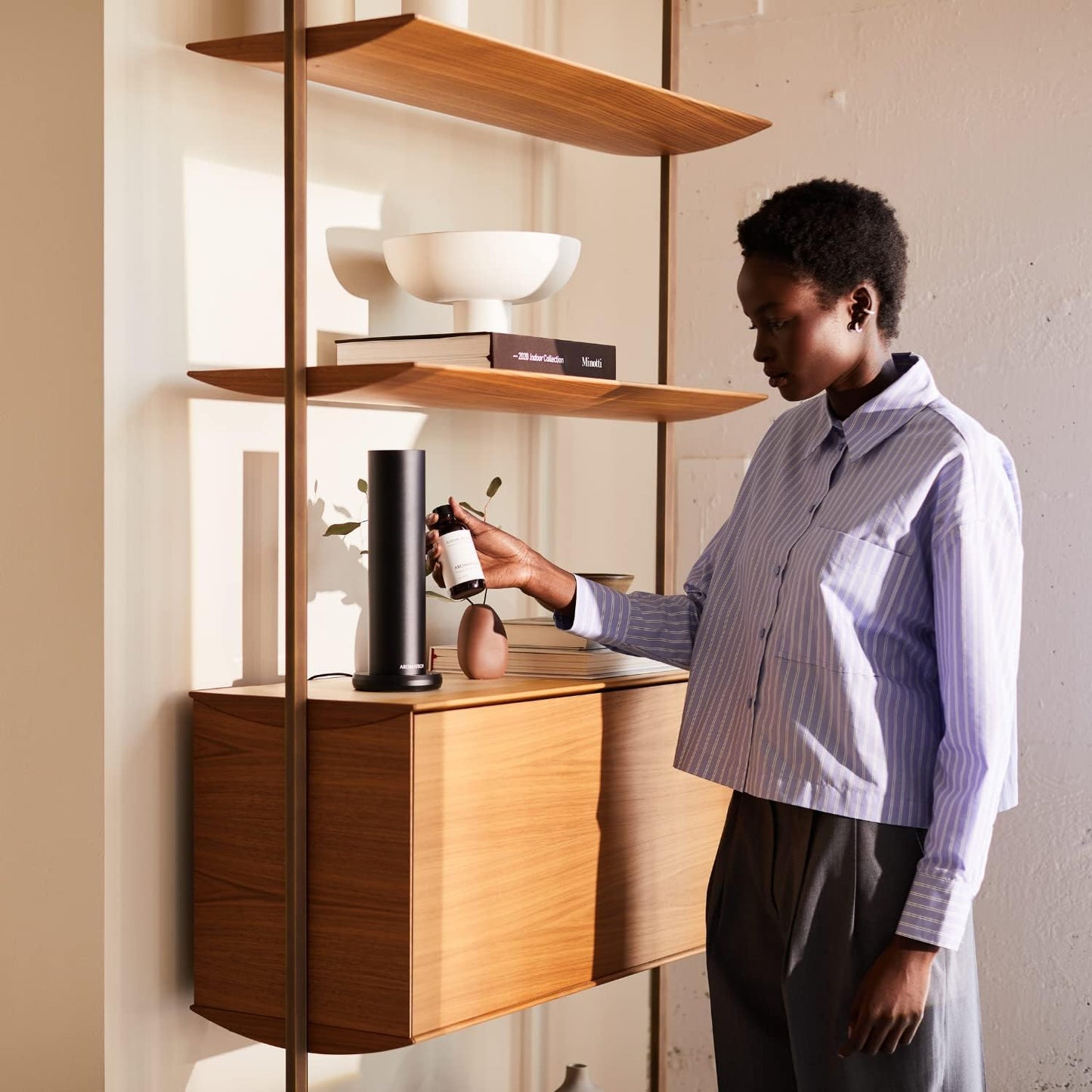 AromaTech Cherry Blossom & Hinoki Aroma Oil for Scent Diffuser - 500 Milliliter