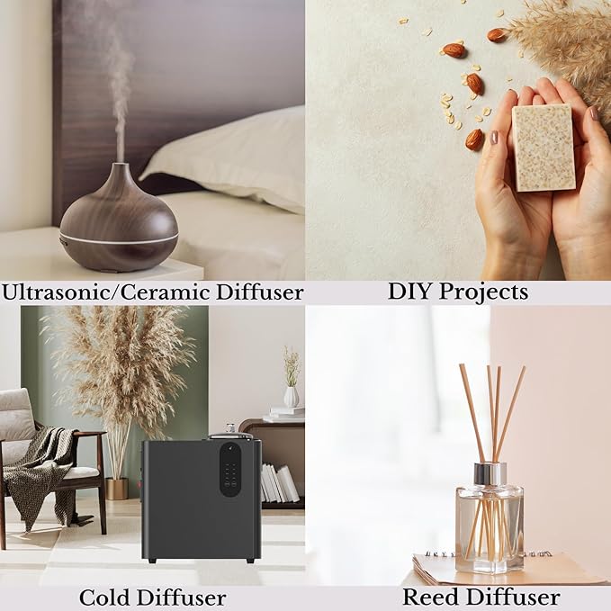 Scentia Pine Frost Essential Oil – 500ml Professional Holiday Diffuser Oil | Crisp Winter Blend with Fir, Pine, Citrus & Vanilla | Bulk Aromatherapy for Homes, Spas, Hotels & DIY Candle Supplies - Bloomnest