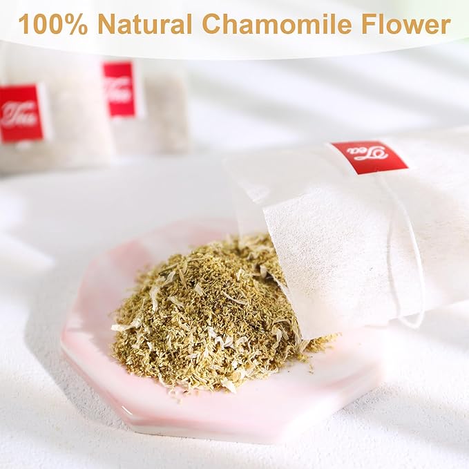 TEARELAE - Chamomile Tea - 70 Count - Premium Chamomile Flower Tea Bags - Non-GMO - Caffeine-Free - Bloomnest