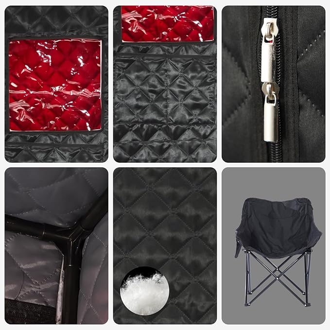 Portable Steam Sauna for Home with 660nm Red Light Therapy, 1 Person Infrared Sauna, Full Body Sauna Tent for Relaxation,1 Person Red Light Infrared Sauna Box, 3L&1100W Sauna Steamer iDOTODO