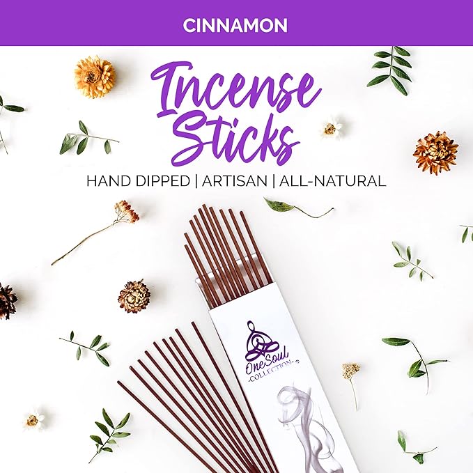 White Sage Lavender Incense Sticks, Natural Incense Sticks, Insence-Sticks for Aromatherapy, Hand-Rolled Artisan Meditation Sticks, Gift Set, 90-Min Burn Time, 11 Inches, Pack of 20 OneSoulCollection%C2%AE
