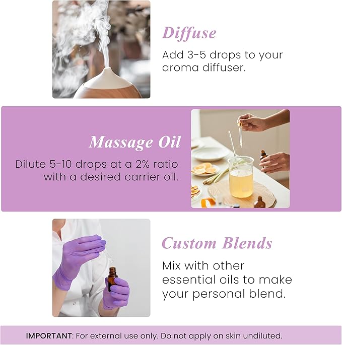 Handcraft Blends Lavender Essential Oil – 1 Fl Oz – 100% Pure and Natural – Premium Grade Essential Oil for Diffuser and Aromatherapy, Skin, Massage, Candle and Soap Making Fragrance - Bloomnest