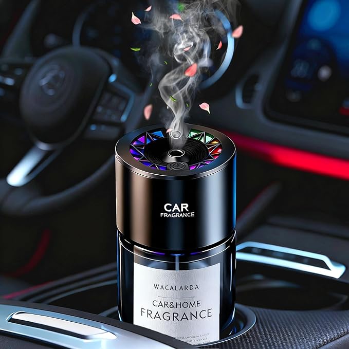 Smart Car Air Freshener Diffuser, Car Scent Diffuser for Essential Oil with 5 Adjustable Modes - Bloomnest