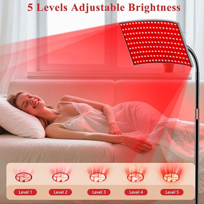 Red Light Therapy for Body Face Infrared Light Therapy for Body with 660nm & 850nm Near Infrared LED Red Light Therapy Large Panel at Home Valentines Gift for Women Wife Mom Sister Girlfriend