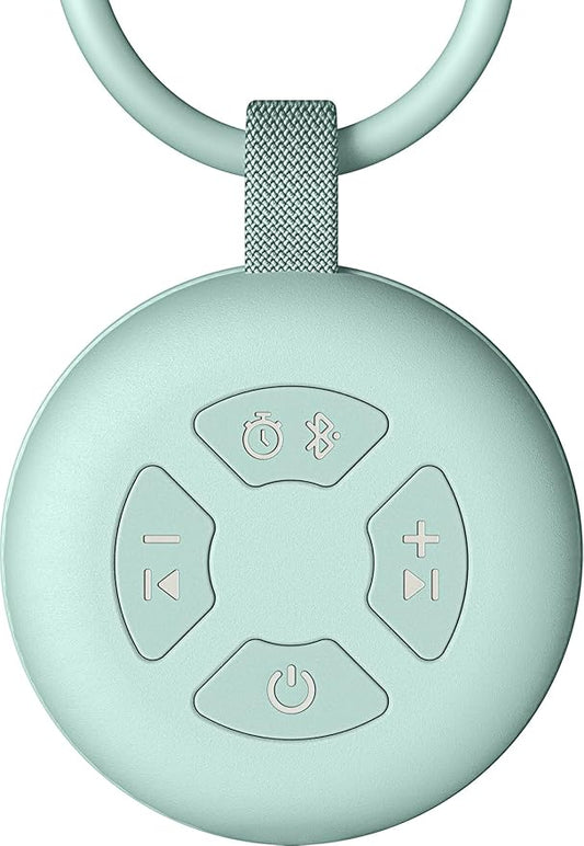 Portable Sound Machine for Baby | White Noise | 12 Soothing Sounds | Noise Canceling for Travel, Office, Nursery | Baby Shower | Registry Gift | Sleep Soother for Babies Kids Adults | Mint - Bloomnest