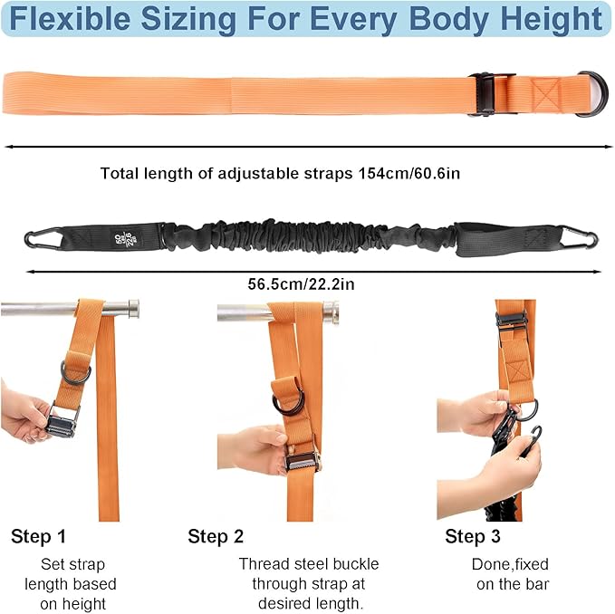 Pull Up Assistance Bands, Adjustable Heavy Duty Assisted Bands for Pull Ups - Bloomnest