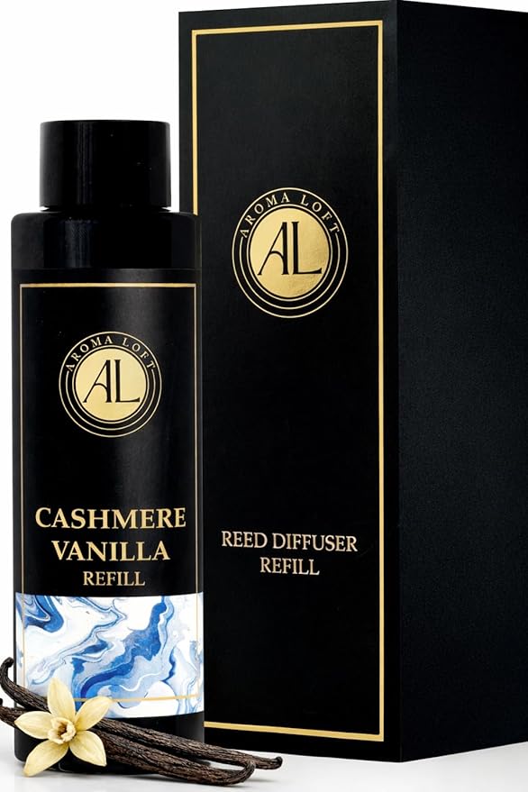 Cashmere Vanilla Reed Diffuser Oil Refill, Diffuser Oil scents for Home, 4 oz Fragrance Oil, Fragrance Oil Diffuser - Bloomnest