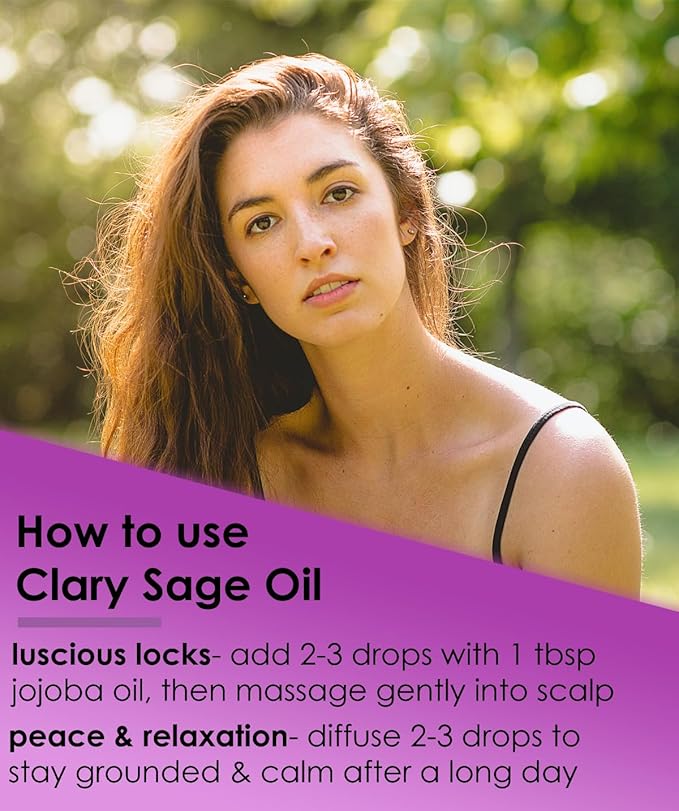 GreenHealth - 5 ml Clary Sage Essential Oil - 100% Pure