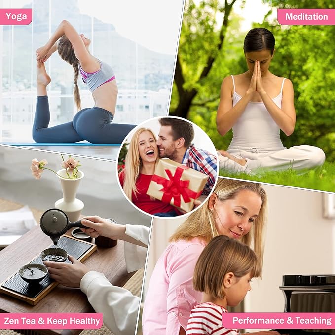 Steel Tongue Drum 12 Inch 15 Notes: Handpan Drums Set with Music Book Mallets Carry Bag - Hand Pan Instrument for Adults Musical Education Meditation Yoga Chakra(Pink)