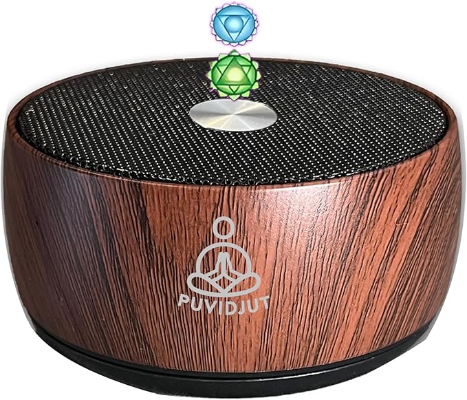 Sound Frequency Machine,Meditation Generator Instrument,Tone Device Tools - Solfeggio Frequencies Bath for Yoga, Mindfulness, Vibration System of Chakra Balancing, 5 Tones, 3 Timers - Bloomnest