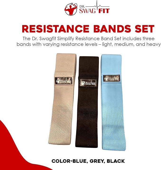 Resistance Bands Set, Versatile Latex Exercise Bands for Home and Gym Workouts, Ideal Workout Equipment for Men and Women, Resistance Bands for Legs, Physical Therapy, (3-Pack) - Bloomnest