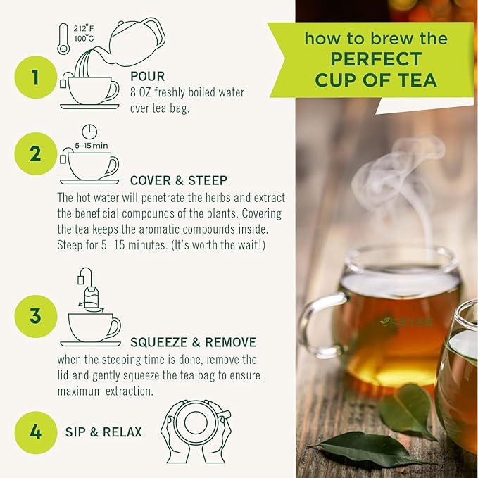 USDA Organic Soursop Leaves Tea Bags, 100% ORGANIC and Pure Soursop Graviola Leaves - Hojas De Guanabana Tea - Non-GMO - Caffeine-free - Improve Digestion, Support Healthy Skin & Sleep, Eco-Conscious Corn Fiber Tea Bags. Organic Graviola Tea - Bloomnest