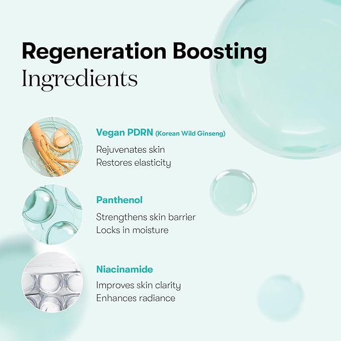 VT COSMETICS PDRN Hydrogel Mask(33gx4ea), Intensive Nourishing & Rejuvenating Overnight Mask, Skin Repair, Elasticity Boost, Hydrating & Plumping, Korean Skincare - Bloomnest