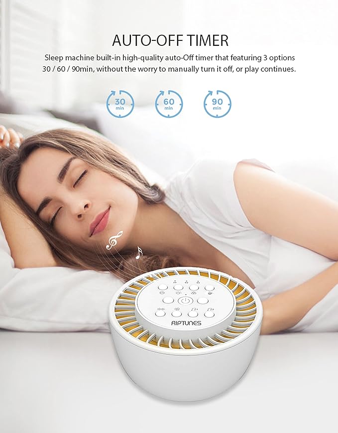 Riptunes White Noise Sound Machine - Bloomnest