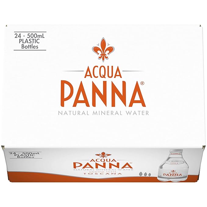 Acqua Panna Natural Spring Water, 16.9 Fl. Oz. Plastic Bottles, Pack of 24 - Bloomnest